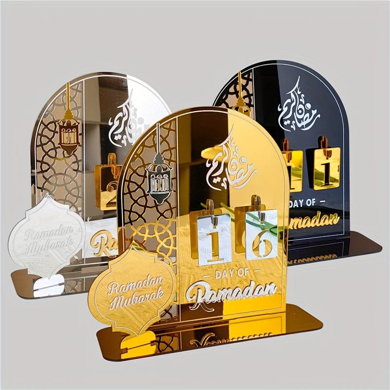 deen-souvenir customized Acryl Ramadan Countdown-Kalender: Perfekt für das Ramadan-Feeling
