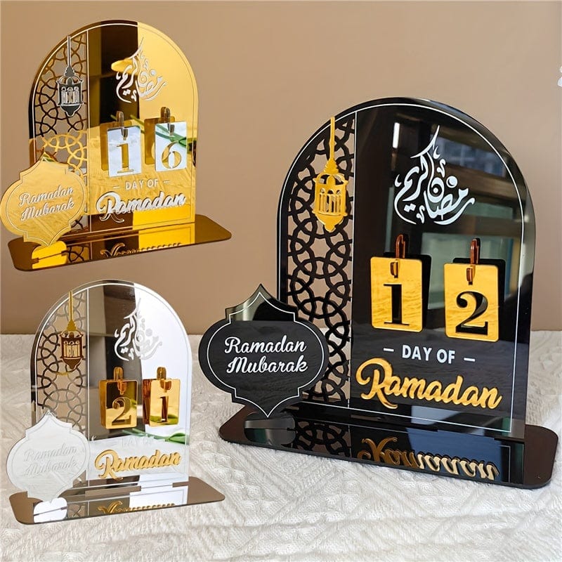 deen-souvenir customized Acryl Ramadan Countdown-Kalender: Perfekt für das Ramadan-Feeling