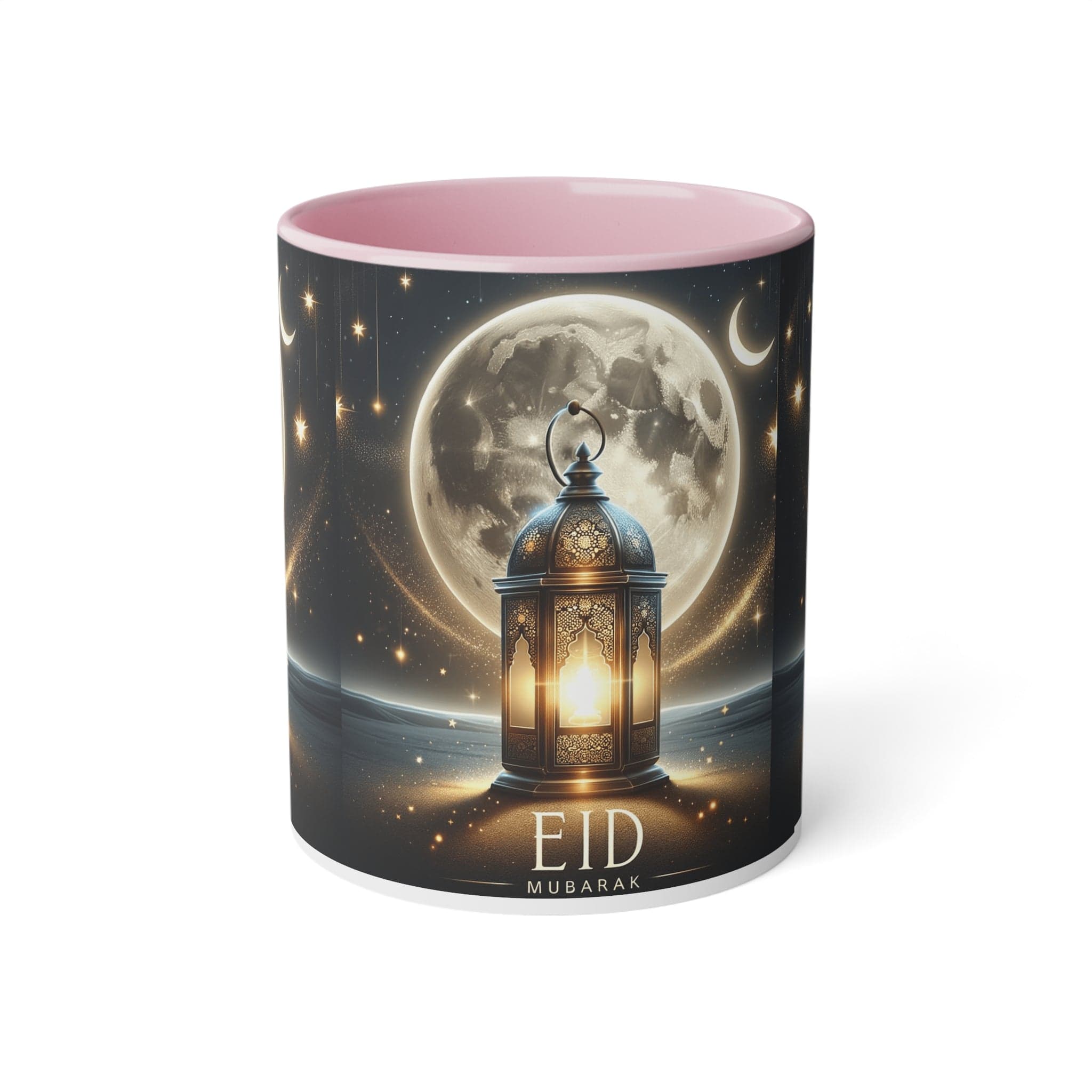 Printify Mug Pink / 11oz Ramadan Eid Mubarek Tasse 12174606179929336888